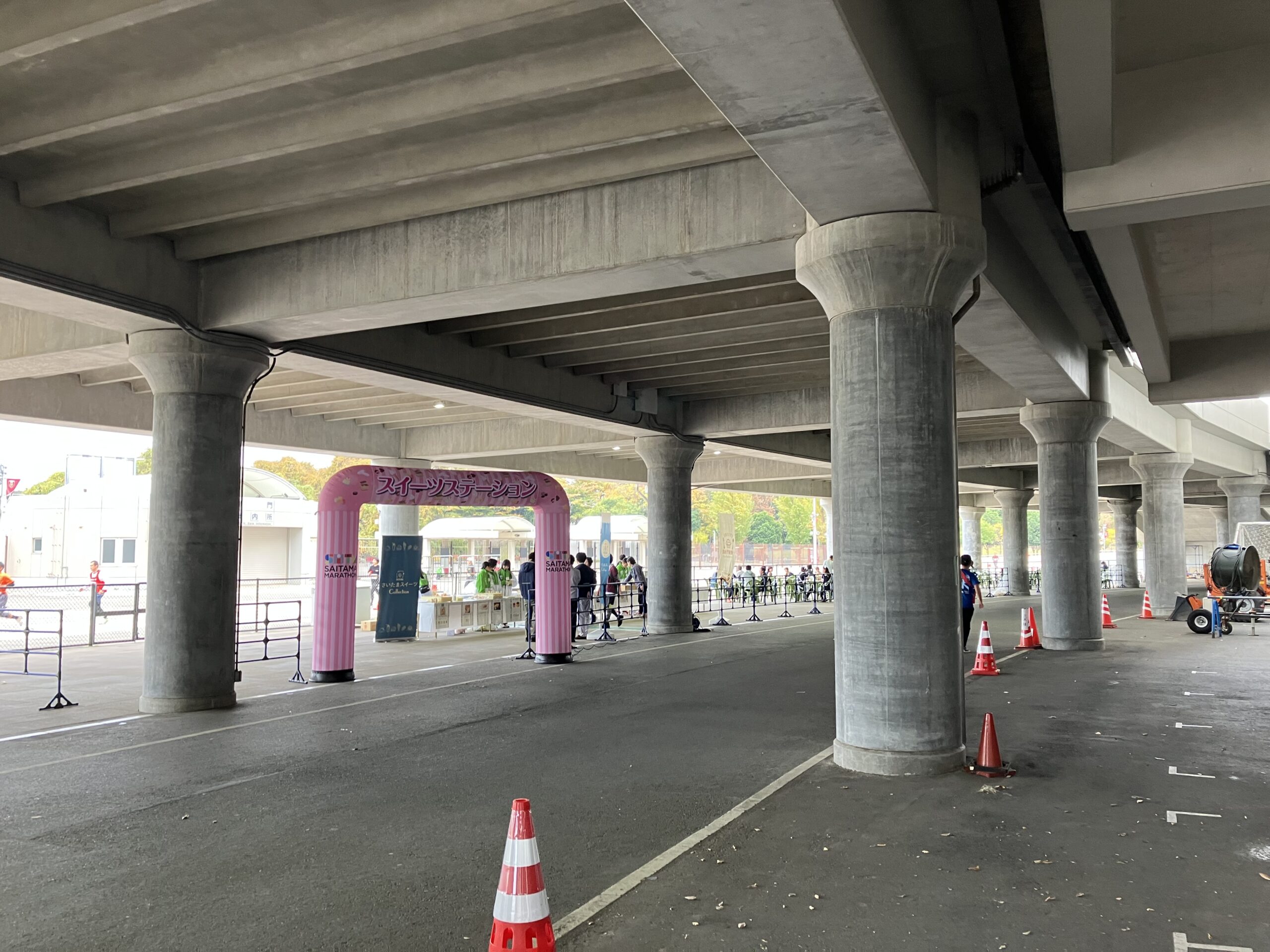 走路エリアの様子